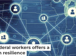 Federal employees under pressure are finding each other online, building networks that span agencies and regions. metamorworks/Getty Images